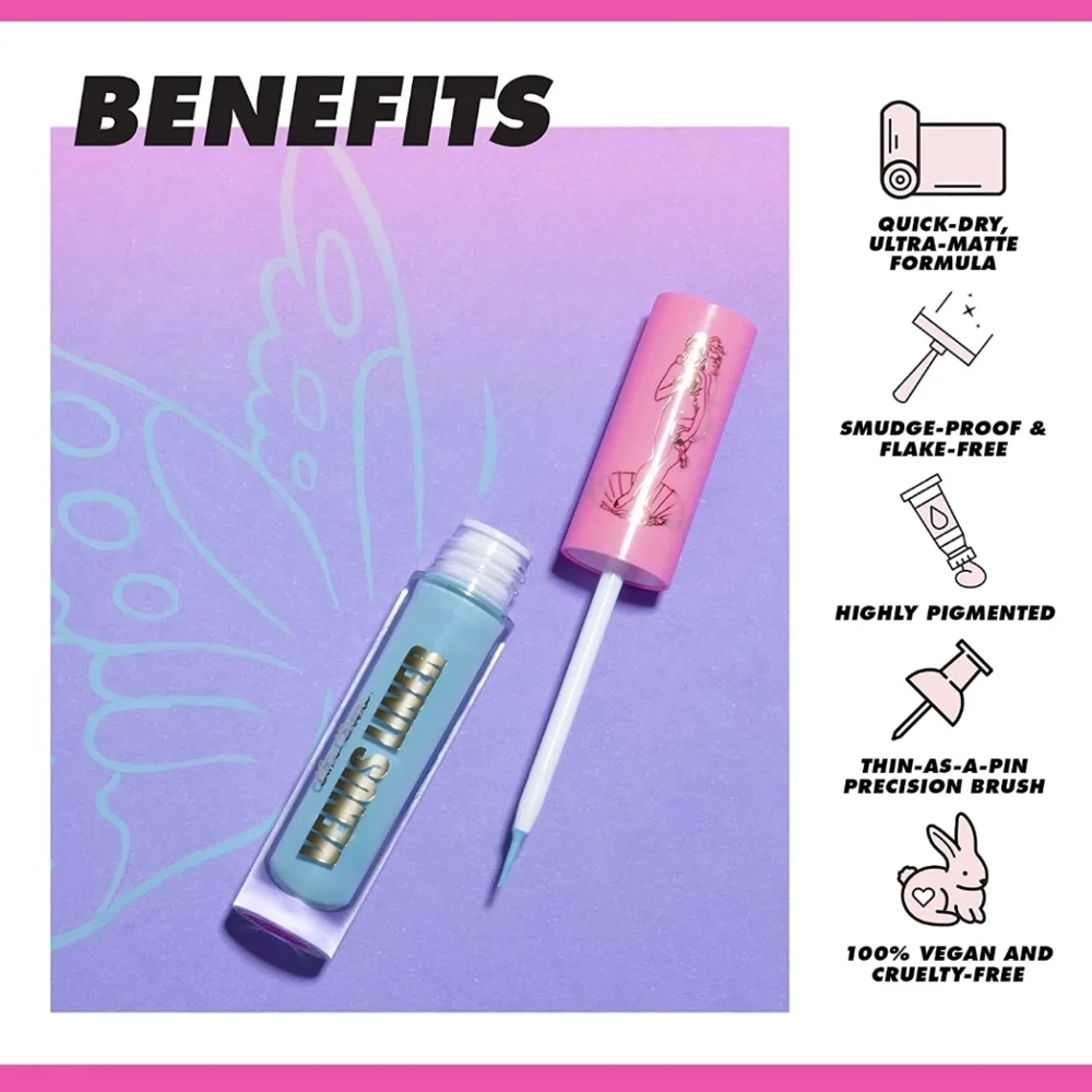 Butterfly | Venus Pigmented Liquid Liner | Lime Crime | Brand New in Box